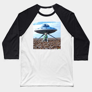 Space Dog #3 Baseball T-Shirt